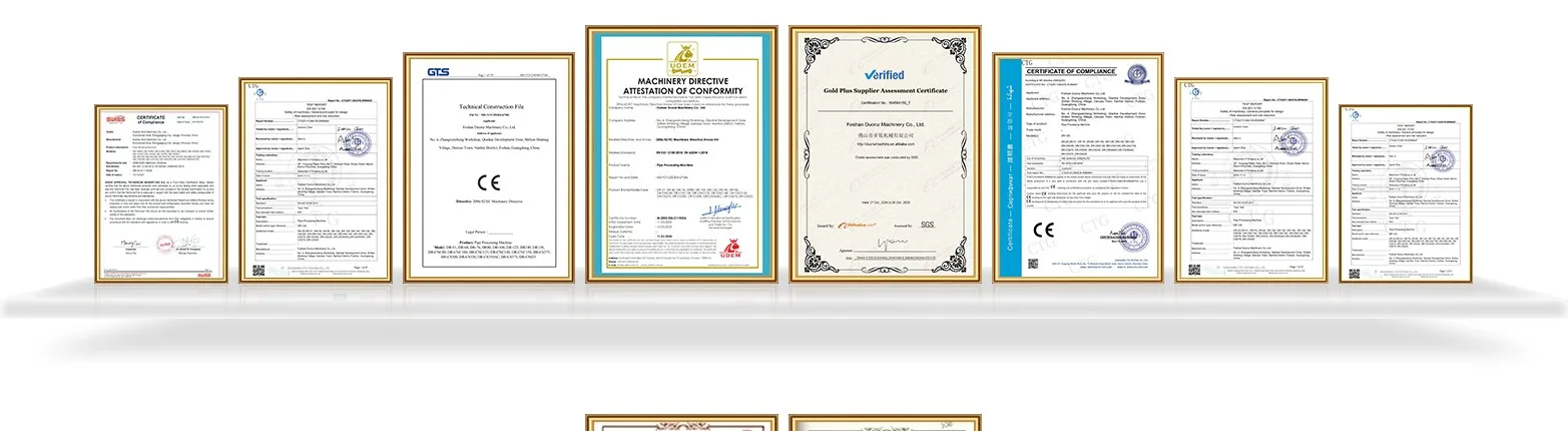 Our Certificate