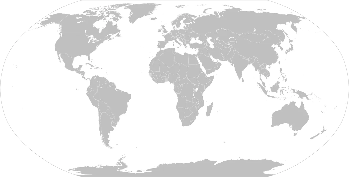 DUORUI global market coverage map