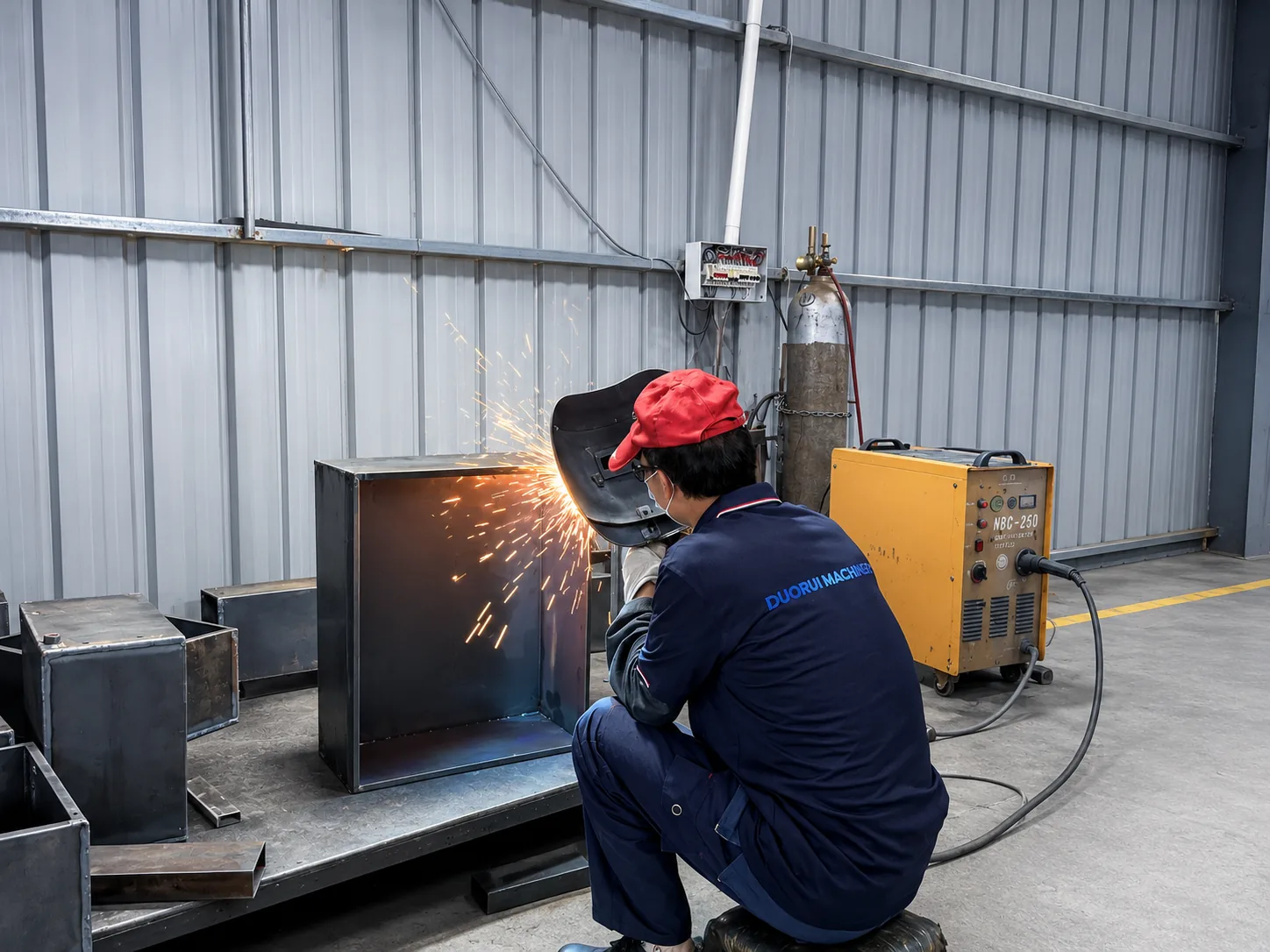 DUORUI metal tube processing workshop